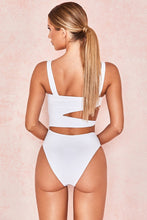 Load image into Gallery viewer, Sexy Cross Bandage One Piece Hollow Out Swimsuit