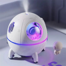 Load image into Gallery viewer, Home Portable Office Desktop USB Astronaut Space Capsule Air Humidifier Diffuser 220ML With Colorful Led Light Christmas Gift
