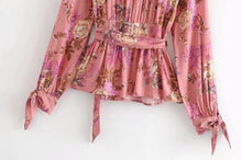 Load image into Gallery viewer, Retro Printed Bohemia Falbala Skirt Bottoms