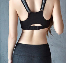 Load image into Gallery viewer, Hot Women Zipper Push Up Sports Bras Vest Underwear Shockproof Breathable Gym Fitness Athletic Running Yoga