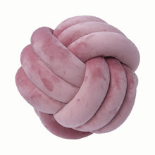 Load image into Gallery viewer, Soft Knot Ball Pillows Round Throw Pillow Cushion Kids Home Decoration Plush Pillow Throw Knotted Pillow Handmade