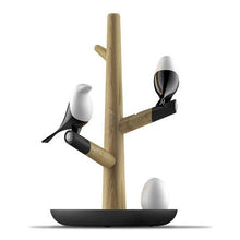 Load image into Gallery viewer, Magpie Bird USB Charger Night Light Intelligent Vibration Induction LED Desk Lamp Small Eggs LED Light Home Decor Lamp Gifts