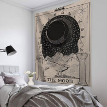 Load image into Gallery viewer, Mandala Tapestry Tarot Card Wall Hanging Astrology Divination Witchcraft Room Decor Bedspread Throw Cover Sun Moon Wall Decor