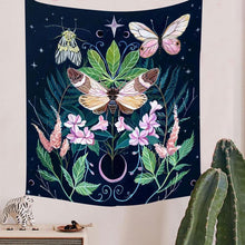 Load image into Gallery viewer, Mandala Tapestry Tarot Card Wall Hanging Astrology Divination Witchcraft Room Decor Bedspread Throw Cover Sun Moon Wall Decor