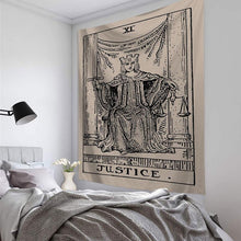 Load image into Gallery viewer, Mandala Tapestry Tarot Card Wall Hanging Astrology Divination Witchcraft Room Decor Bedspread Throw Cover Sun Moon Wall Decor
