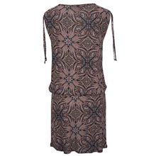 Load image into Gallery viewer, Casual Ladies Sleeveless Dress Retro Print Beach Mini Dresses