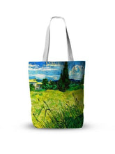 Load image into Gallery viewer, Oil Painting Canvas Tote Bag