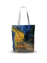 Load image into Gallery viewer, Oil Painting Canvas Tote Bag