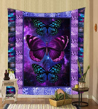 Load image into Gallery viewer, Nordic psychedelic hanging fabric background wall covering home decoration wall blanket tapestry bedroom wall hanging 95*73cm