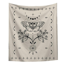 Load image into Gallery viewer, Nordic psychedelic hanging fabric background wall covering home decoration wall blanket tapestry bedroom wall hanging 95*73cm