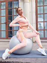 Load image into Gallery viewer, Sports Yoga suit running fitness nylon quick drying long sleeved trousers set women