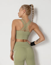 Load image into Gallery viewer, Yoga Breathable High-bounce Dry Sports Bra Vest Sports Fitness Wear Tights Running Yoga Clothes Women's Sports Top