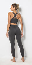 Load image into Gallery viewer, Yoga Breathable High-bounce Dry Sports Bra Vest Sports Fitness Wear Tights Running Yoga Clothes Women's Sports Top