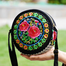 Load image into Gallery viewer, New Spring and Summer Women's Messenger Bag Ethnic Embroidery Fashion Leisure Simple and Versatile One Shoulder Mobile Phone Bag