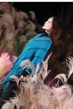Load image into Gallery viewer, Spring and Autumn New Loose Pullover Knitted Shawl Ethnic Style Pullover Cape