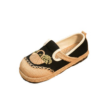 Load image into Gallery viewer, New Embroidered Shoes Flat-heeled and Low-top Embroidered Shallow-mouthed Shoes Ethnic Style Cloth Shoes