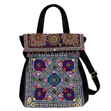 Load image into Gallery viewer, Original Ethnic Embroidery Bag Large Capacity One Shoulder Portable BAG TRAVEL BAG Canvas Bag Women's Bag