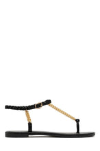 Load image into Gallery viewer, Breathable Large Size Clip Finger Chain Viscose Sandals Sandals Casual Everyday Women's Shoes Roman Shoes