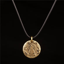 Load image into Gallery viewer, Original Nepal Tibet retro national style brass Buddha's 10-phase free personality necklace pendant for men and women