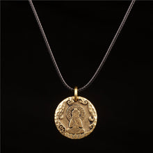 Load image into Gallery viewer, Original Nepal Tibet retro national style brass Buddha's 10-phase free personality necklace pendant for men and women