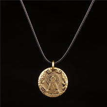 Load image into Gallery viewer, Original Nepal Tibet retro national style brass Buddha's 10-phase free personality necklace pendant for men and women