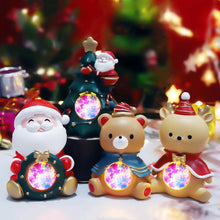 Load image into Gallery viewer, Christmas star lights small night Lights Decorations scene layout luminous decorations Santa Claus gifts Snowman gifts