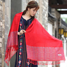 Load image into Gallery viewer, Nepal Ethnic style shawl scarf
