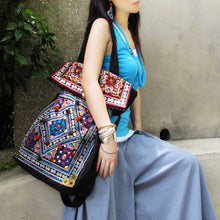Load image into Gallery viewer, Original Ethnic Embroidery Bag Large Capacity One Shoulder Portable BAG TRAVEL BAG Canvas Bag Women's Bag
