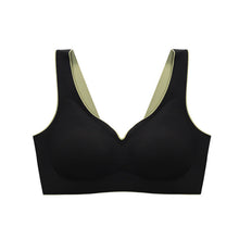 Load image into Gallery viewer, Solid Color Latex Underwear with One-piece Contrasting Color and Beautiful Back, No Rims, Comfortable Buckles, Comfortable Vest Bra Women.