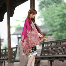 Load image into Gallery viewer, Nepal Ethnic style shawl scarf