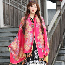 Load image into Gallery viewer, Nepal Ethnic style shawl scarf