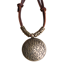 Load image into Gallery viewer, Ethnic Style Retro Round Twelve Zodiac Sweater Chain Art Versatile Necklace Pendant Fashion Pendant Accessories