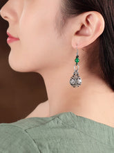 Load image into Gallery viewer, Ethnic Style Earrings Vintage Earrings Sterling Silver Tibetan Jewelry