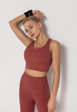 Load image into Gallery viewer, Yoga Breathable High-bounce Dry Sports Bra Vest Sports Fitness Wear Tights Running Yoga Clothes Women's Sports Top