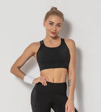 Load image into Gallery viewer, Yoga Breathable High-bounce Dry Sports Bra Vest Sports Fitness Wear Tights Running Yoga Clothes Women's Sports Top
