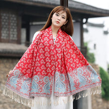 Load image into Gallery viewer, Nepal Ethnic style shawl scarf