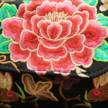 Load image into Gallery viewer, Tibetan Style Hand-embroidered Small Square Bag Casual Canvas Ladies Bag