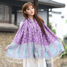 Load image into Gallery viewer, Nepal Ethnic style shawl scarf