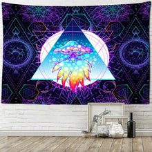 Load image into Gallery viewer, Indian Mandala Tapestry Wall Hanging Bohemian Gypsy Psychedelic Tapiz Witchcraft Tapestry