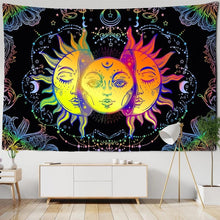 Load image into Gallery viewer, Psychedelic Tapestry Wall Hanging Bohemian Hippie Witchcraft TAPIZ Art Science Fiction Tarot Room Home Decor