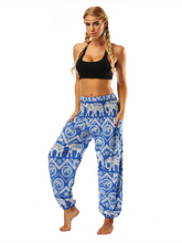 Load image into Gallery viewer, Digital Printing Yoga Pants Loose Women's Sports Lantern Pants Belly Dance Casual Yoga Pants 1