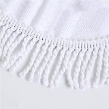 Load image into Gallery viewer, Round Colorful Quicksand Pattern Microfiber Shower Bath Towel Beach Mat
