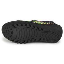 Load image into Gallery viewer, Color Match Elastic Belt Knitting Swing Slip On Platform Sport Sandals