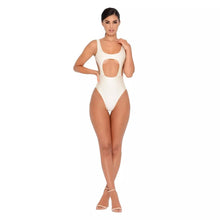 Load image into Gallery viewer, Solid Color Sexy Hollow Solid One-piece Swimwear