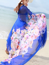 Load image into Gallery viewer, 24 Color Printed Shawl Seaside Sunscreen Beach Towel Scarves