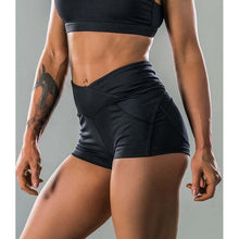Load image into Gallery viewer, Sexy Butt Lift Workout Sports Shorts Women Fitness short Pants Peach Hips Dry High Waist Yoga workout Running Gym Shorts