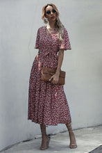 Load image into Gallery viewer, Casual V Neck Women Boho Style Summer Beach Long Dress