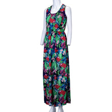 Load image into Gallery viewer, Summer Women Fashion Sexy Causal Elegant Sleeveless Floral Hollow-out Back Maxi Dress