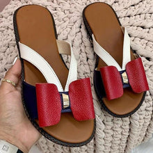 Load image into Gallery viewer, Summer Women Slippers Cute Butterfly-Knot Casual Sandals Lady Slides Zapatillas Mujer Flats Slip-On Women Shoes for Women 2021