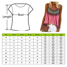 Load image into Gallery viewer, Summer Womens Tank Casual Boho Print Tops